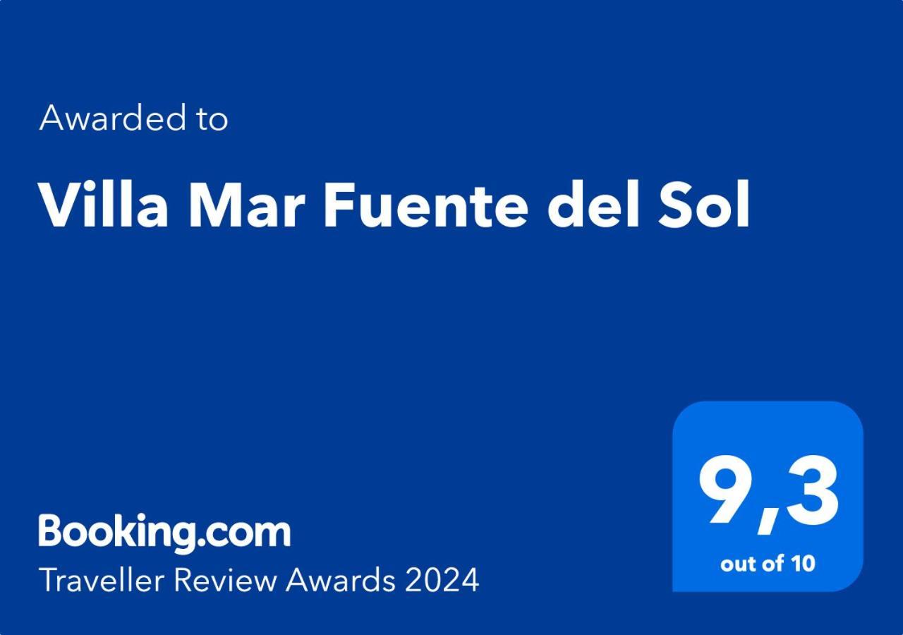 Villa Mar Fuente Del Sol 科尼尔-德拉弗龙特拉 外观 照片